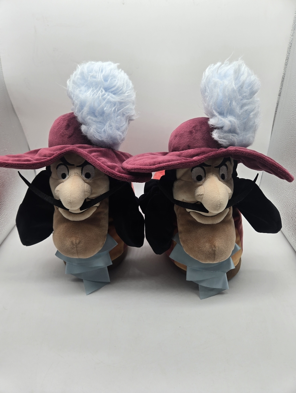 Disney Happy Feet Captain Hook Plush Slippers
